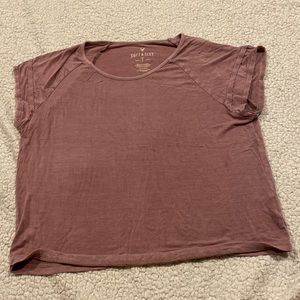 Purple soft tshirt AEO